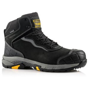 Buckbootz BLITZBK Tradez Waterproof Black Safety Boots